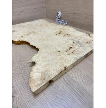 Клён Американский Каповый заготовка на топ под заливку Смешанный АА Кап ААА 22х410-240х595-580 мм (цельный)-5