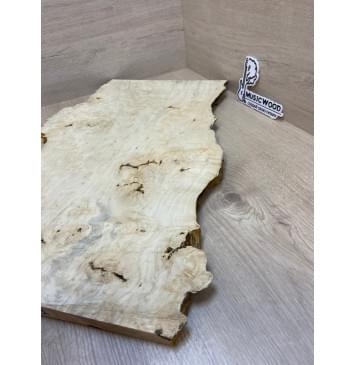 Клён Американский Каповый заготовка на топ под заливку Смешанный АА Кап ААА 22х410-240х595-580 мм (цельный)-4