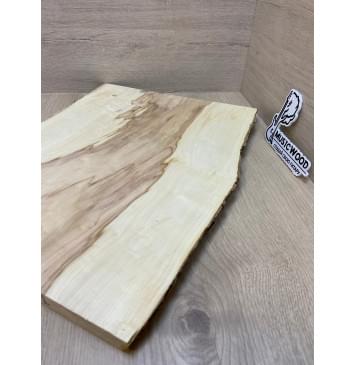 Клён Американский заготовка на топ для Тревел гитары Смешанный АА 21.5х285-270х475-440 мм (цельный)-10