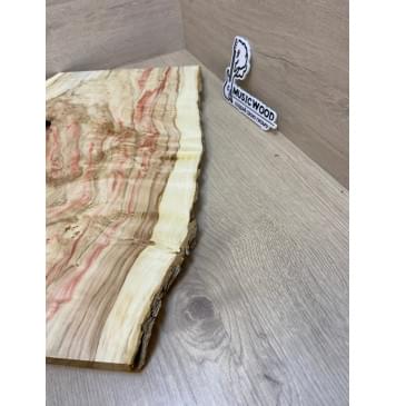 Клён Американский Каповый заготовка на топ под заливку Смешанный АА Кап АА 20х370-260х490 мм (цельный) Уценка-трещины-8