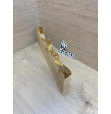 Клён Американский Каповый заготовка на топ под заливку для Тревел гитары Смешанный АА Кап АА 25.5х140-120х440 мм- 1шт (под распил)-7