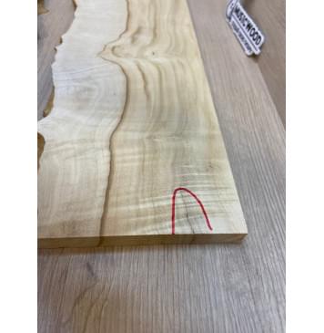 Клён Американский Каповый заготовка на топ под заливку Смешанный АА Кап АА 17х170-130х435 мм - 2шт.(книжкой) АКЦИЯ-7