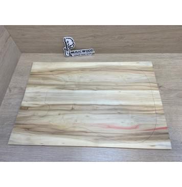 Клён Американский заготовка на топ Тангент АА 10х175х515 мм - 2шт.(книжкой)-0