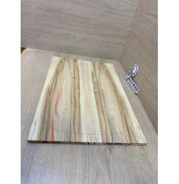 Клён Американский заготовка на топ Тангент АА 10х175х515 мм - 2шт.(книжкой)-1