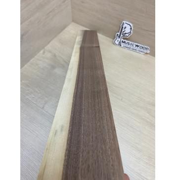 Орех Американский Заболонь заготовка грифа для Безголовой гитары Радиал А 23х76-70х595 мм-4