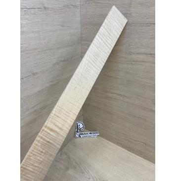 Клён Белый Явор,Волнистый заготовка для переклеенного грифа электрогитары Радиал АА Волна ААА 7х67х790 мм-9