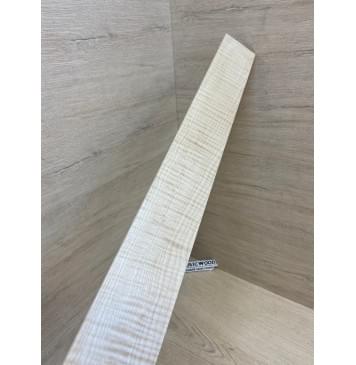 Клён Белый Явор,Волнистый заготовка для переклеенного грифа электрогитары Радиал АА Волна ААА 7х67х790 мм-5