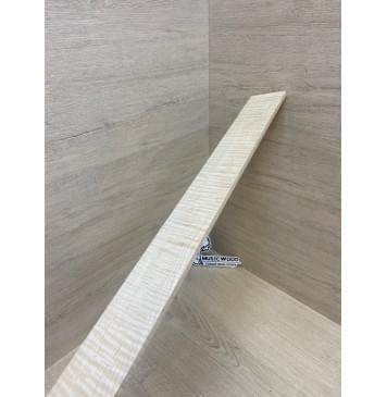 Клён Белый Явор,Волнистый заготовка для переклеенного грифа электрогитары Радиал АА Волна ААА 7х67х790 мм-8