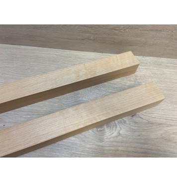 Ольха заготовка для переклеенного грифа безголовой гитары Радиал АА 37х(42-42)х640 мм - из 2х частей-4