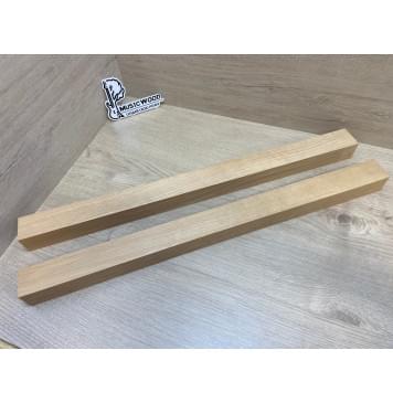 Ольха заготовка для переклеенного грифа безголовой гитары Радиал АА 40х(22.5-22.5)х635 мм - из 2х частей-0