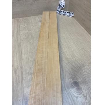 Ольха заготовка для переклеенного грифа безголовой гитары Радиал АА 40х(22.5-22.5)х635 мм - из 2х частей-5