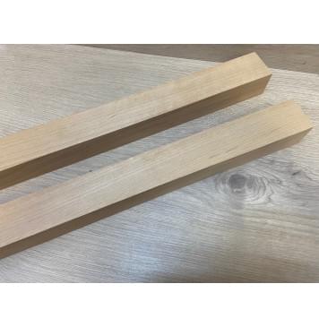Ольха заготовка для переклеенного грифа безголовой гитары Радиал АА 40х(22.5-22.5)х635 мм - из 2х частей-9