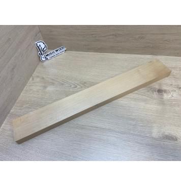 Клён Печёный 150 гр заготовка грифа безголовой гитары Радиал АА 27х80х600 мм-0
