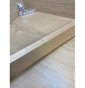 Клён Печёный 150 гр заготовка грифа безголовой гитары Радиал АА 27х80х600 мм-1