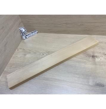 Клён Печёный 150 гр заготовка грифа безголовой гитары Радиал АА 27х80х600 мм-4