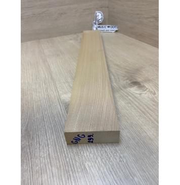 Клён Печёный 150 гр заготовка грифа безголовой гитары Радиал АА 27х80х600 мм-3