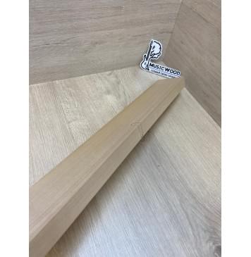 Клён Печёный 150 гр заготовка грифа безголовой гитары Радиал АА 27х80х600 мм-6