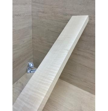 Клён Белый Явор, Волнистый заготовка грифа для Безголовой гитары Радиал АА Волна А 27х80х555 мм-2