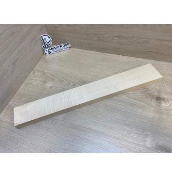 Клён Белый Явор, Волнистый заготовка грифа для Безголовой гитары Радиал А Волна А 27х80-70х555 мм-2