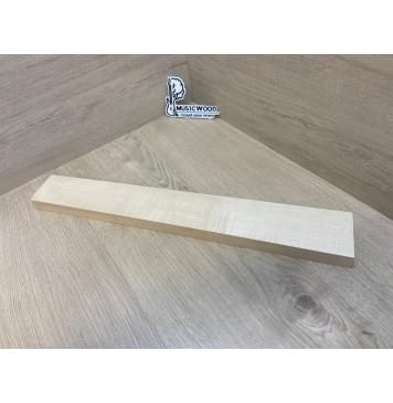 Клён Белый Явор, Волнистый заготовка грифа для Безголовой гитары Радиал А Волна А 27х80-70х555 мм-0