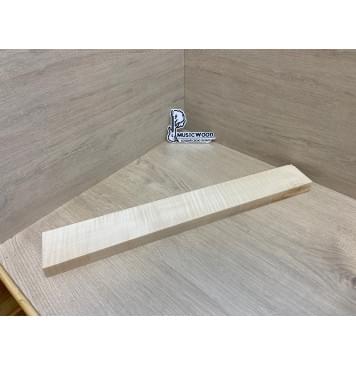 Клён Белый Явор, Волнистый заготовка грифа для Безголовой гитары Радиал А Волна А 27х80-70х555 мм-6