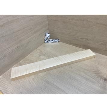 Клён Белый Явор, Волнистый заготовка грифа для Безголовой гитары Радиал А Волна А 27х80-70х555 мм-7