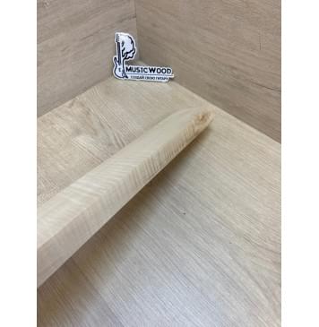 Клён Белый Явор, Волнистый заготовка грифа для Безголовой гитары Радиал А Волна А 27х80-70х555 мм-4
