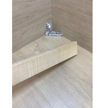 Клён Белый Явор, Волнистый заготовка грифа для Безголовой гитары Радиал А Волна А 27х80-70х555 мм-5