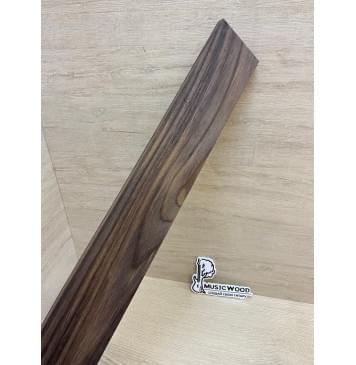 Палисандр Индонезийский (Сонокелинг) заготовка накладки для электрогитары Смешанный АА 10х80х580 мм-6