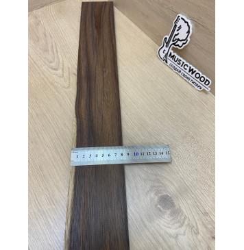 Палисандр Индонезийский (Сонокелинг) заготовка накладки для электрогитары Смешанный ААА 10х80х580 мм-11