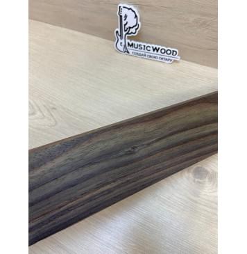 Палисандр Индонезийский (Сонокелинг) заготовка накладки для электрогитары Смешанный АА 10х80х580 мм-8