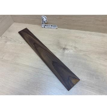 Палисандр Индонезийский (Сонокелинг) заготовка накладки для электрогитары Тангент ААА 9.5х80х580 мм-0