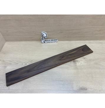 Палисандр Индонезийский (Сонокелинг) заготовка накладки для электрогитары Тангент ААА 9.5х80х580 мм-3