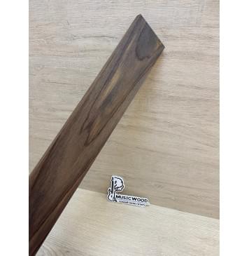 Палисандр Индонезийский (Сонокелинг) заготовка накладки для электрогитары Тангент ААА 9.5х80х580 мм-7