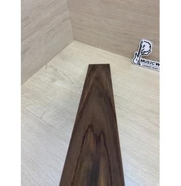 Палисандр Индонезийский (Сонокелинг) заготовка накладки для электрогитары Тангент ААА 9.5х80х580 мм-9