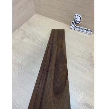 Палисандр Индонезийский (Сонокелинг) заготовка накладки для электрогитары Смешанный ААА 10х80х580 мм-4