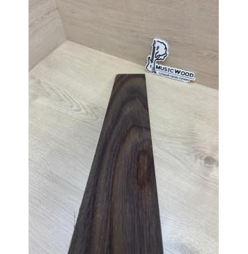Палисандр Индонезийский (Сонокелинг) заготовка накладки для электрогитары Смешанный ААА 10х80х580 мм-6