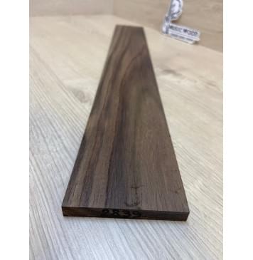 Палисандр Индонезийский (Сонокелинг) заготовка накладки для электрогитары Смешанный ААА 9.5х80х580 мм-1