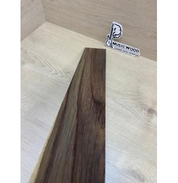 Палисандр Индонезийский (Сонокелинг) заготовка накладки для электрогитары Смешанный ААА 9.5х80х580 мм-7