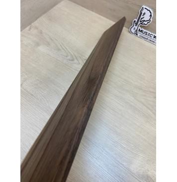 Палисандр Индонезийский (Сонокелинг) заготовка накладки для электрогитары Смешанный ААА 9.5х80х580 мм-4
