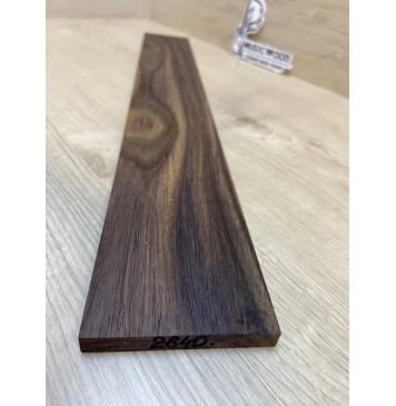 Палисандр Индонезийский (Сонокелинг) заготовка накладки для электрогитары Смешанный ААА 9.5х80х580 мм-1