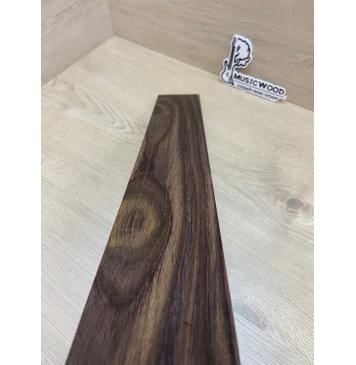 Палисандр Индонезийский (Сонокелинг) заготовка накладки для электрогитары Смешанный ААА 9.5х80х580 мм-4