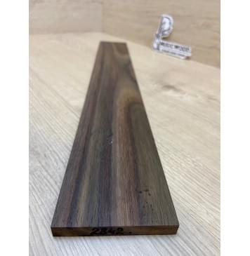 Палисандр Индонезийский (Сонокелинг) заготовка накладки для электрогитары Смешанный ААА 9.5х80х580 мм-1