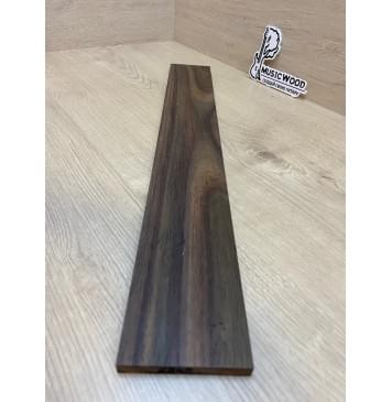 Палисандр Индонезийский (Сонокелинг) заготовка накладки для электрогитары Смешанный ААА 9.5х80х580 мм-2