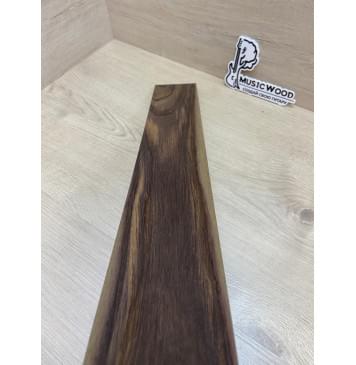 Палисандр Индонезийский (Сонокелинг) заготовка накладки для электрогитары Смешанный ААА 10х80х580 мм-4