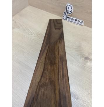 Палисандр Индонезийский (Сонокелинг) заготовка накладки для электрогитары Смешанный ААА 10х80х580 мм-5