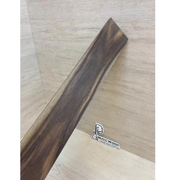 Палисандр Индонезийский (Сонокелинг) заготовка накладки для электрогитары Смешанный ААА 10х80х580 мм-10