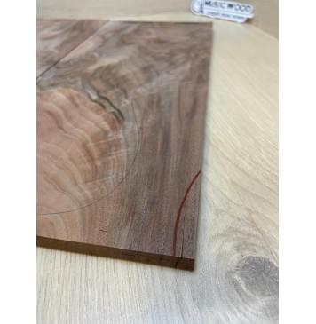 Орех Американский Волнистый заготовка на топ Смешанный АА Волна АА 10х184х420 мм - 2 шт. (книжкой) АКЦИЯ-6