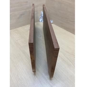 Орех Американский Волнистый заготовка на топ Смешанный АА Волна АА 10х184х420 мм - 2 шт. (книжкой) АКЦИЯ-5