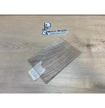 Орех Грецкий Волнистый Заболонь заготовка накладки на головку грифа Смешанный ААА Волна АА 7х124х190-180 мм-1